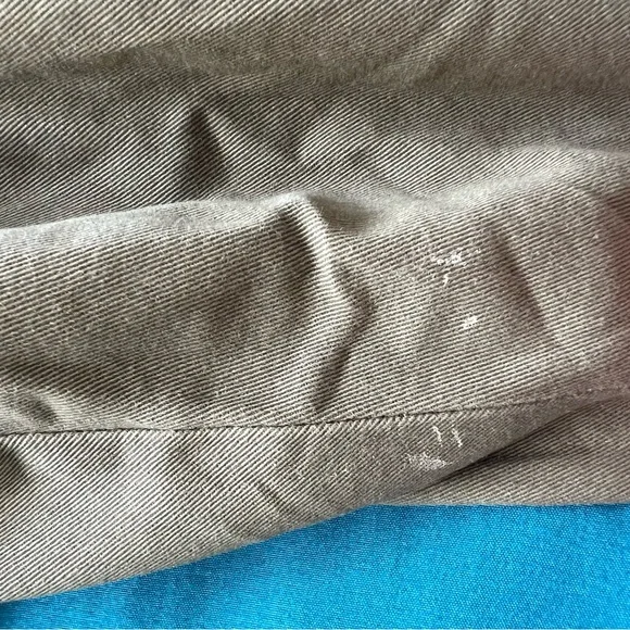 Old Navy 3X Double Breasted Army Green Waist Length Trench Coat - Picture 14 of 14